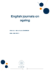 Journals on ageing
