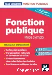 Fonction publique. Mode d'emploi