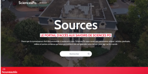  SOURCES : Le Portail des Savoirs de Sciences Po