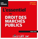 L'essentiel du droit des marchés publics 2024-2025