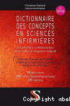 Dictionnaire des concepts en sciences infirmières